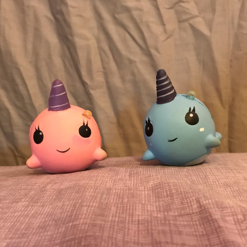 Milly and billy the whale squishy‘s